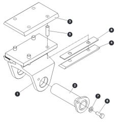 Upper Slider for Skyjack SJ9253 RT Scissor Lift