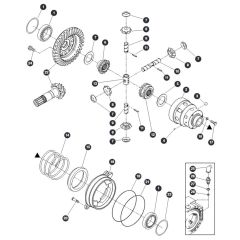 Differential - Rear Axle for Skyjack SJ9664 RT Scissor Lift