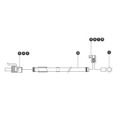 ECU Power Harness for Skyjack SJ9664 RT Scissor Lift