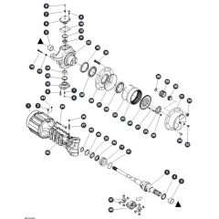 Hub Reduction - Front Axle for Skyjack SJ9664 RT Scissor Lift