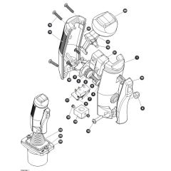 Joystick for Skyjack SJ9664 RT Scissor Lift