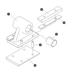 Lower Sliders for Skyjack SJ9664 RT Scissor Lift