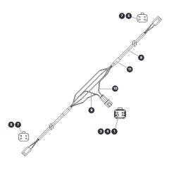 Platform Harness for Skyjack SJ9664 RT Scissor Lift