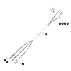 Scissor Harness for Skyjack SJ9664 RT Scissor Lift