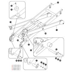 Scissor Level 2/4 for Skyjack SJ9664 RT Scissor Lift