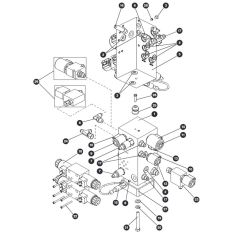 Main Manifold for Skyjack SJIII 3215 (10000996 - 10999999) DC Scissor Lift