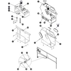 Platform Control Console for Skyjack SJIII 3215 (10000996 - 10999999) DC Scissor Lift
