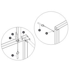 Quick Release Pins for Skyjack SJIII 3215 (10000996 - 10999999) DC Scissor Lift