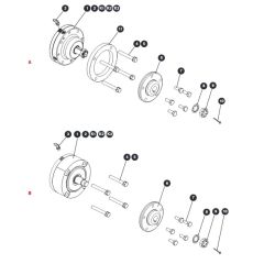Rear Brakes for Skyjack SJIII 3215 (10000996 - 10999999) DC Scissor Lift