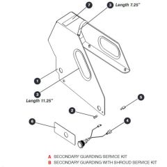 Secondary Guard Lift Enable for Skyjack SJIII 3215 (10000996 - 10999999) DC Scissor Lift