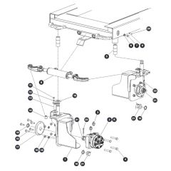 Steer Mechanism for Skyjack SJIII 3215 (10000996 - 10999999) DC Scissor Lift
