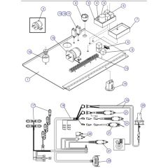 Electrical Panel (CE) Assembly for Skyjack SJIII 3220 DC Scissor Lift