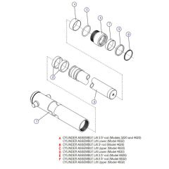 Lift Cylinder Assembly for Skyjack SJIII 3220 DC Scissor Lift