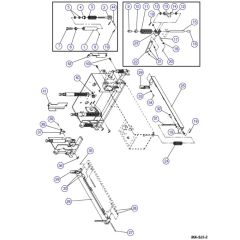 Pot Hole Protection Device Assembly for Skyjack SJIII 3220 DC Scissor Lift