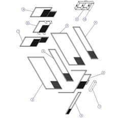 Scissor Guard Assembly for Skyjack SJIII 3220 DC Scissor Lift