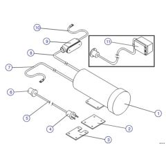 800 Watt Generator Assembly for Skyjack SJIII 3220 DC Scissor Lift