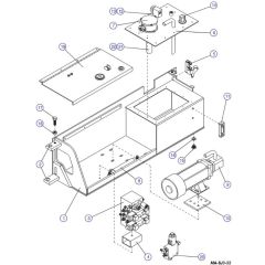 Hydraulic/ Electric Tray for Skyjack SJIII 4620 (66005 - 66429 700000 - 704418) DC Scissor Lift