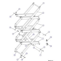 Scissor Arm for Skyjack SJIII 4620 (66005 - 66429 700000 - 704418) DC Scissor Lift