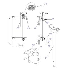 Light Duty Pipe Rack for Skyjack SJIII 4626 (700000 - 704418) DC Scissor Lift