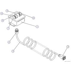 Powered Extension Platform Control Box for Skyjack SJIII 4626 (700000 - 704418) DC Scissor Lift