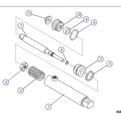 Brake Cylinder for Skyjack SJIII 4632 DC Scissor Lift