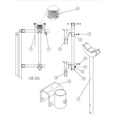 Light Duty Pipe Rack Option for Skyjack SJIII 4632 DC Scissor Lift