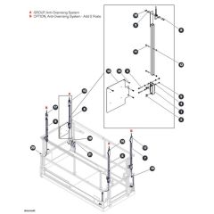 Anti-Overrising System Assembly (KC Only) for Skyjack SJIII 4740 DC Scissor Lift