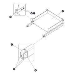 Extension Platform Assembly for Skyjack SJIII 4740 DC Scissor Lift
