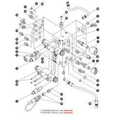 Main Manifold Assembly for Skyjack SJIII 4740 DC Scissor Lift