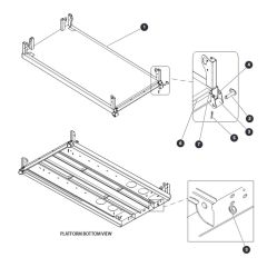 Main Platform for Skyjack SJIII 4740 DC Scissor Lift