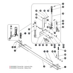 Pothole Protection Assembly for Skyjack SJIII 4740 DC Scissor Lift