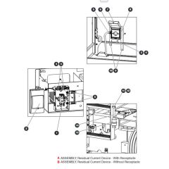 Residual Current Device (CE) Assembly  for Skyjack SJIII 4740 DC Scissor Lift