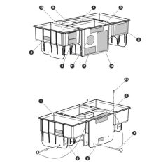 Tool Caddy Assembly for Skyjack SJIII 4740 DC Scissor Lift