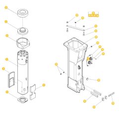 Epiroc SRB 135 HD Breaker Parts
