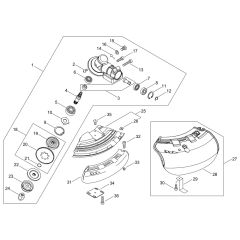 Gear Case & Shield for ECHO