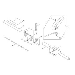 Main Pipe & Handle for ECHO