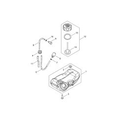 Fuel Tank for ECHO SRM-236ES/L
