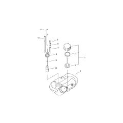 Fuel Tank for ECHO SRM-265ES/L