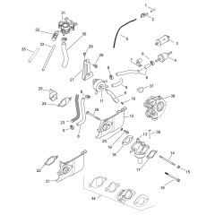 Fuel System for Kohler SV471