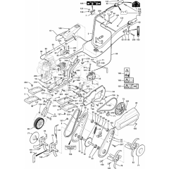 Assembly for Husqvarna T350 R