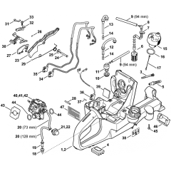 Tank Housing Assembly for Stihl TS700 Disc Cutter