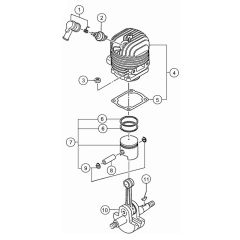Cylinder & Crankshaft for TBL4600