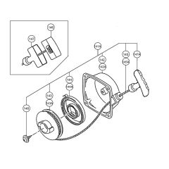Recoil Starter for Tanaka TBL4600