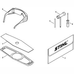 Tools & Extras for Stihl FR230 Backpack Brushcutter
