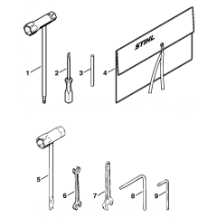 Tools for Stihl TS350 TS360 Disc Cutter