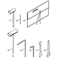 Tools for Stihl TS510 TS760 Disc Cutter