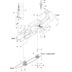 Transmission Assembly for Husqvarna