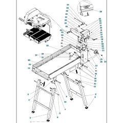 Frame Assembly for TS 350 E