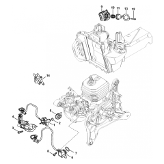 Stihl TS480i TS500i Disc Cutter Fuel Injection System