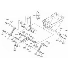 Dipper Arm/Bucket Link